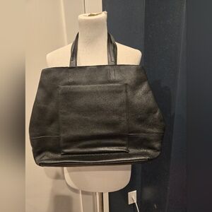 J. Crew large leather bag